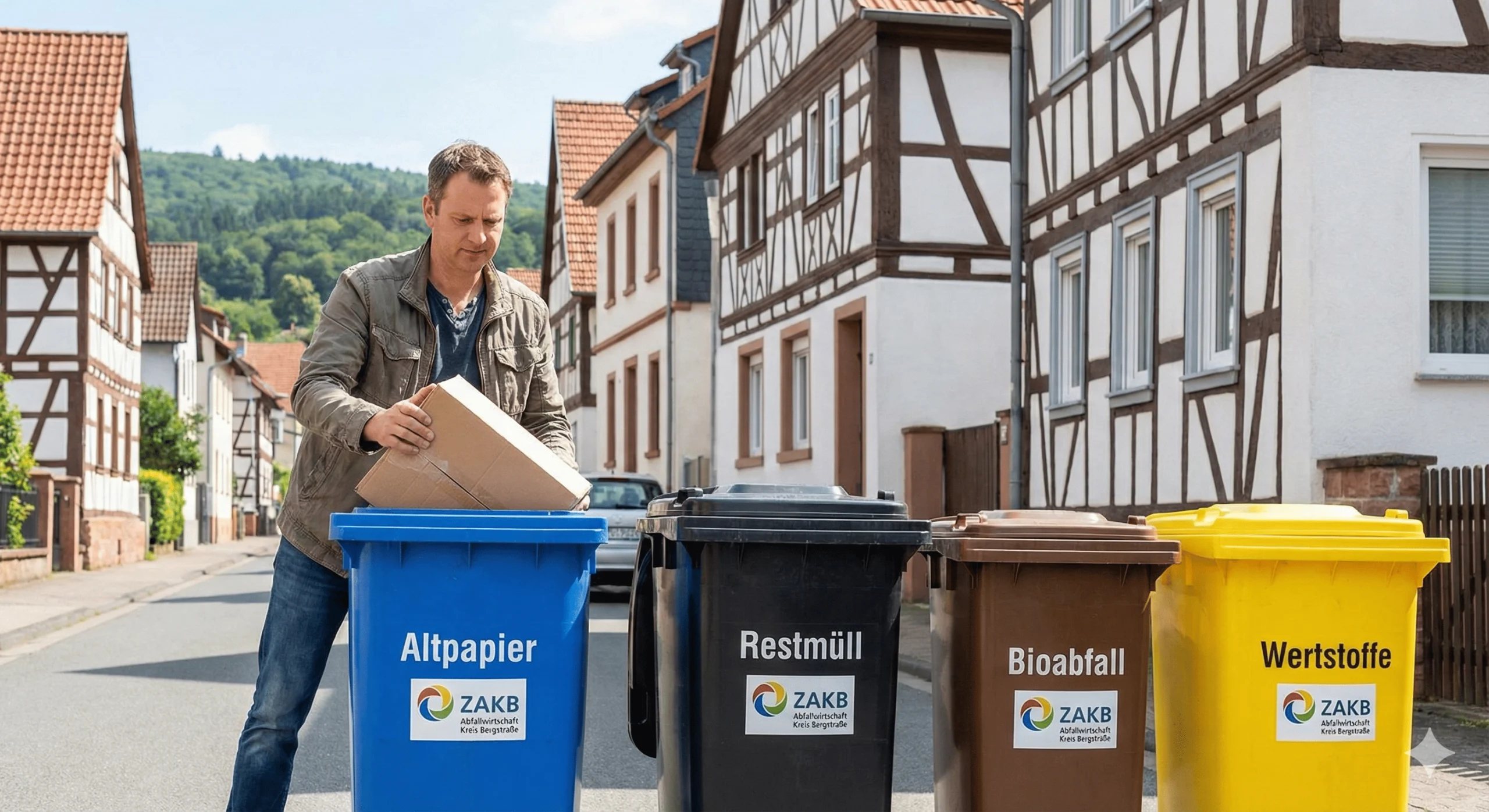 Abfallentsorgung und Recycling in Bensheim
