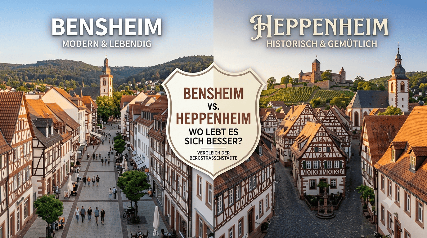 Bensheim vs. Heppenheim