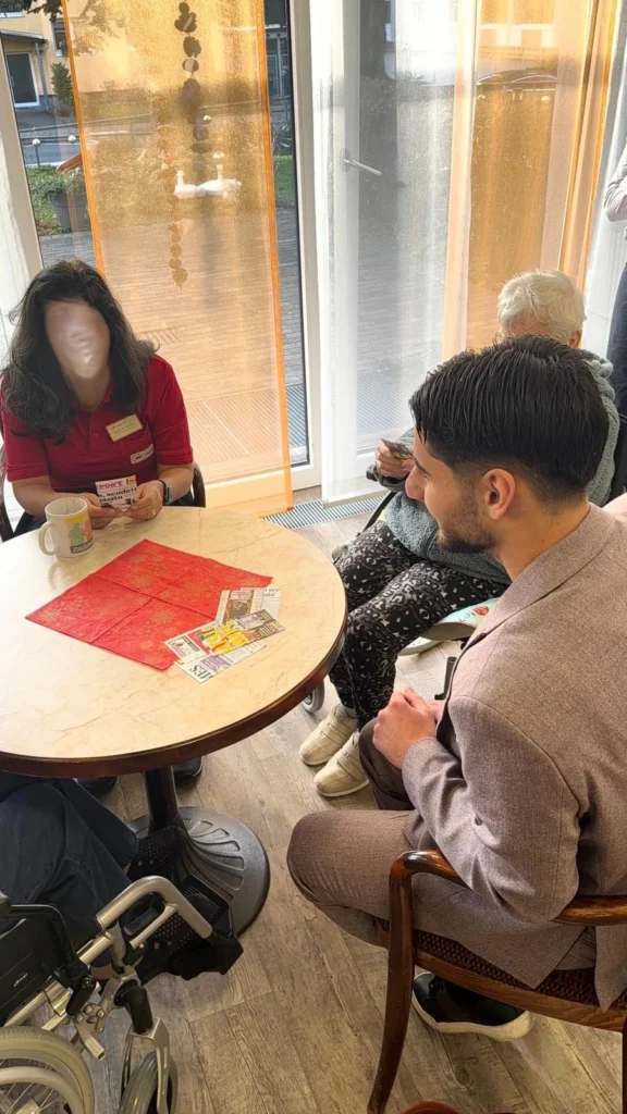 David Arcan im Seniorenheim 1