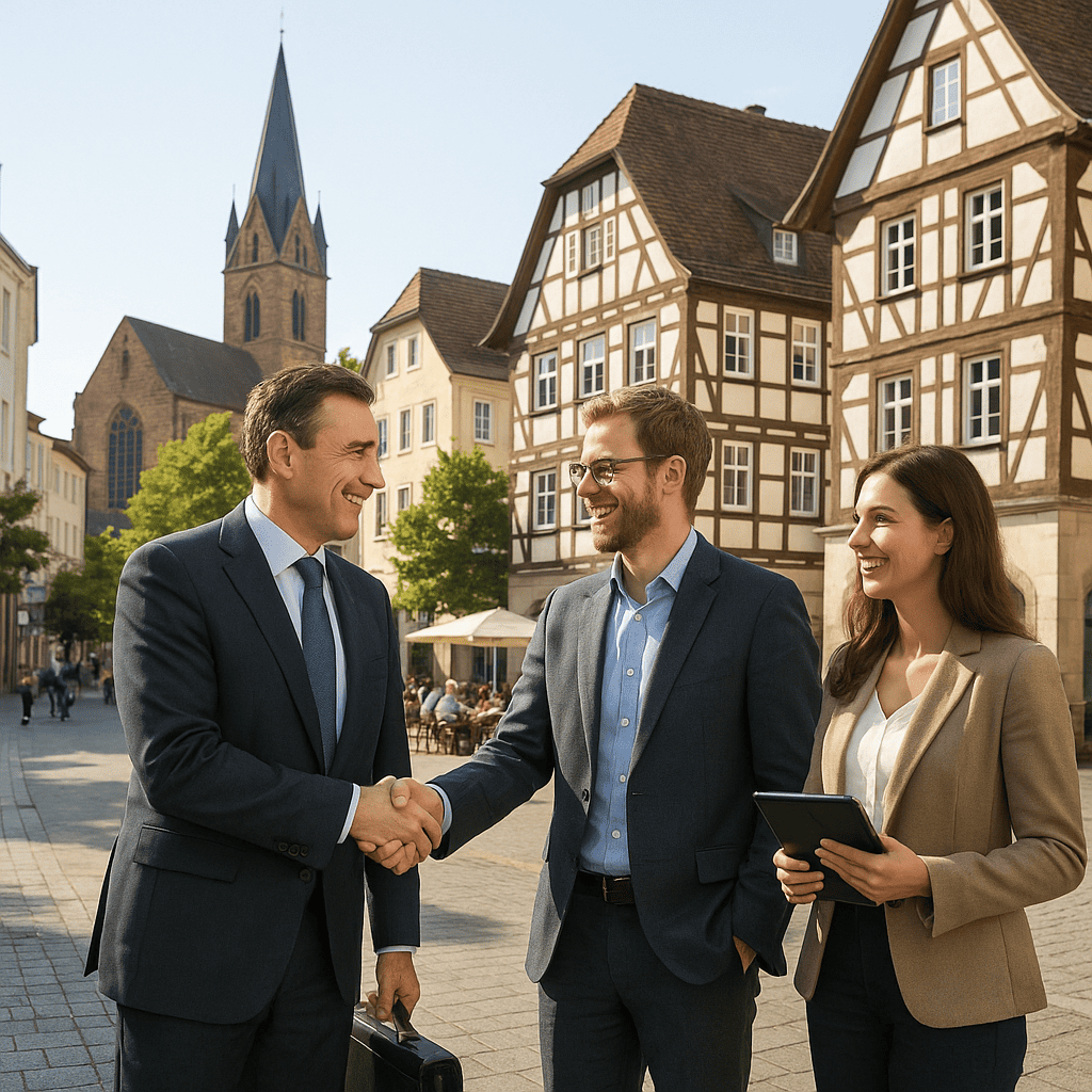 Erfolgreiche Unternehmer aus Bensheim prägen die Stadt. Lerne ihre inspirierenden Geschichten kennen!