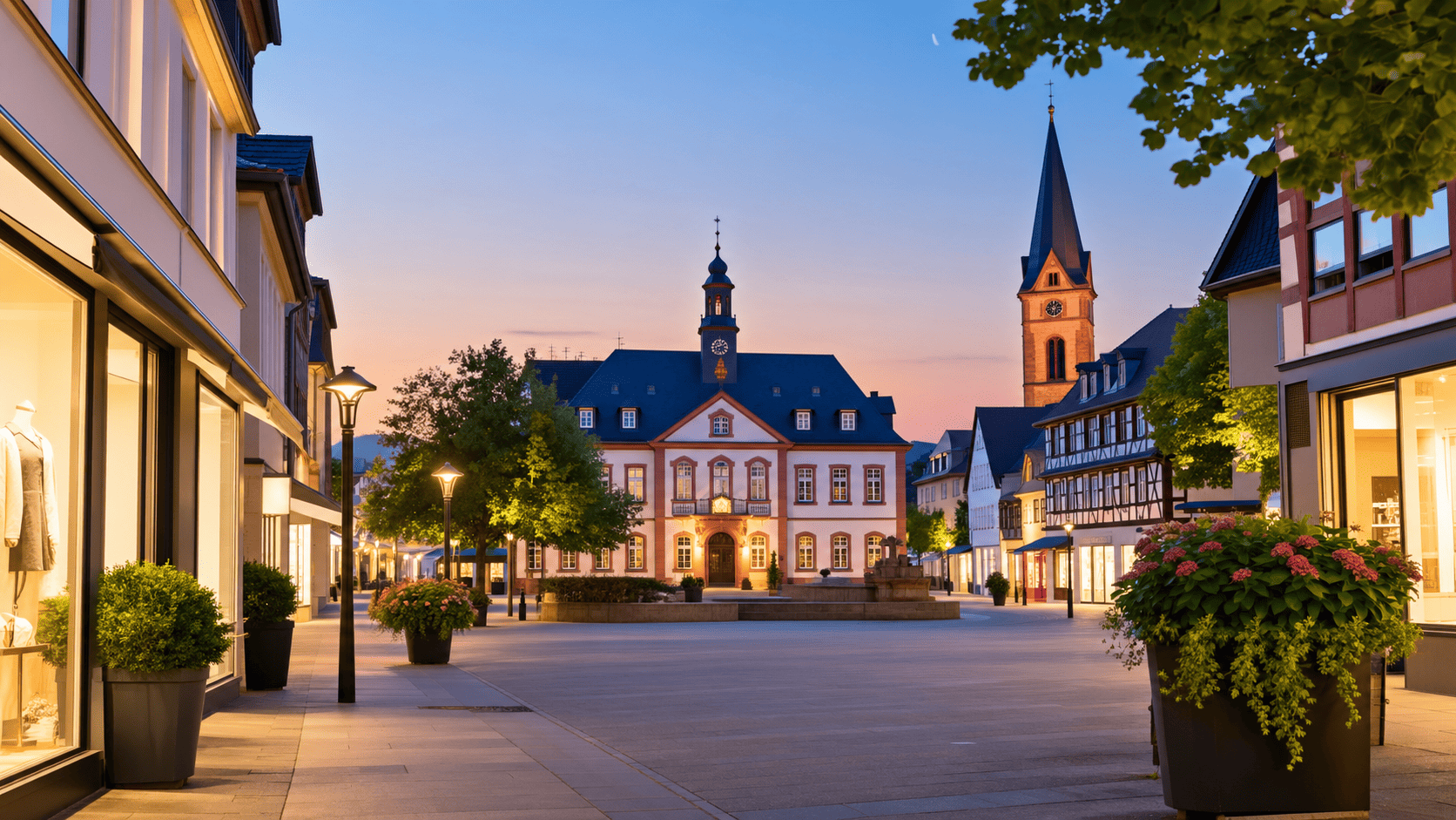 Nightshopping Bensheim 2026 in der beleuchteten Innenstadt