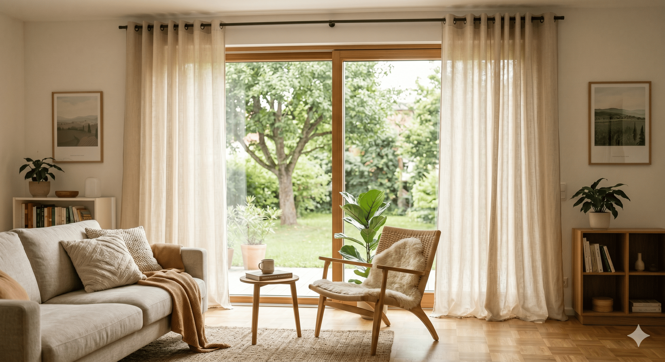 Vorhänge für Wohnzimmer
