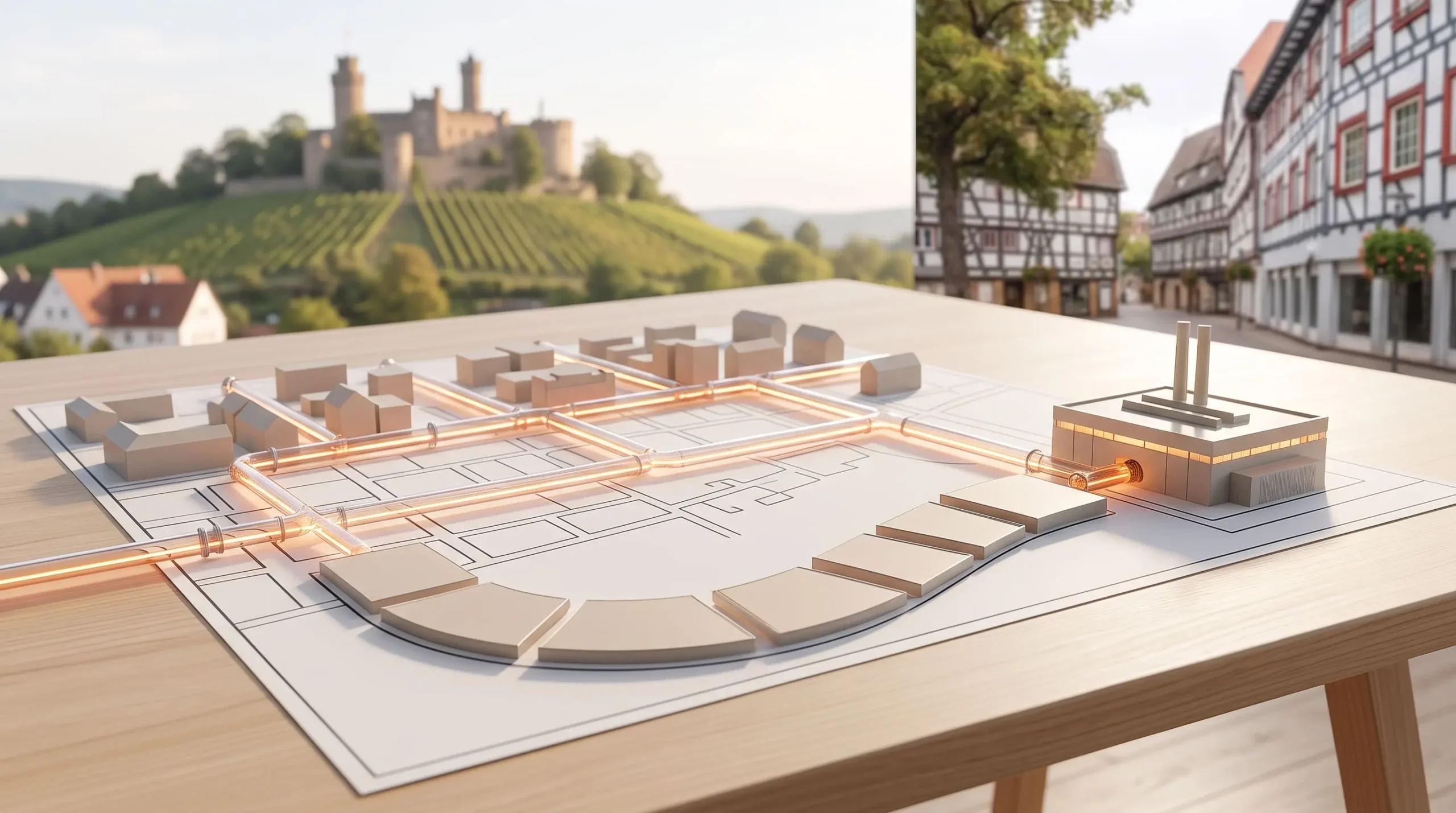 Wärmeplanung Bensheim
